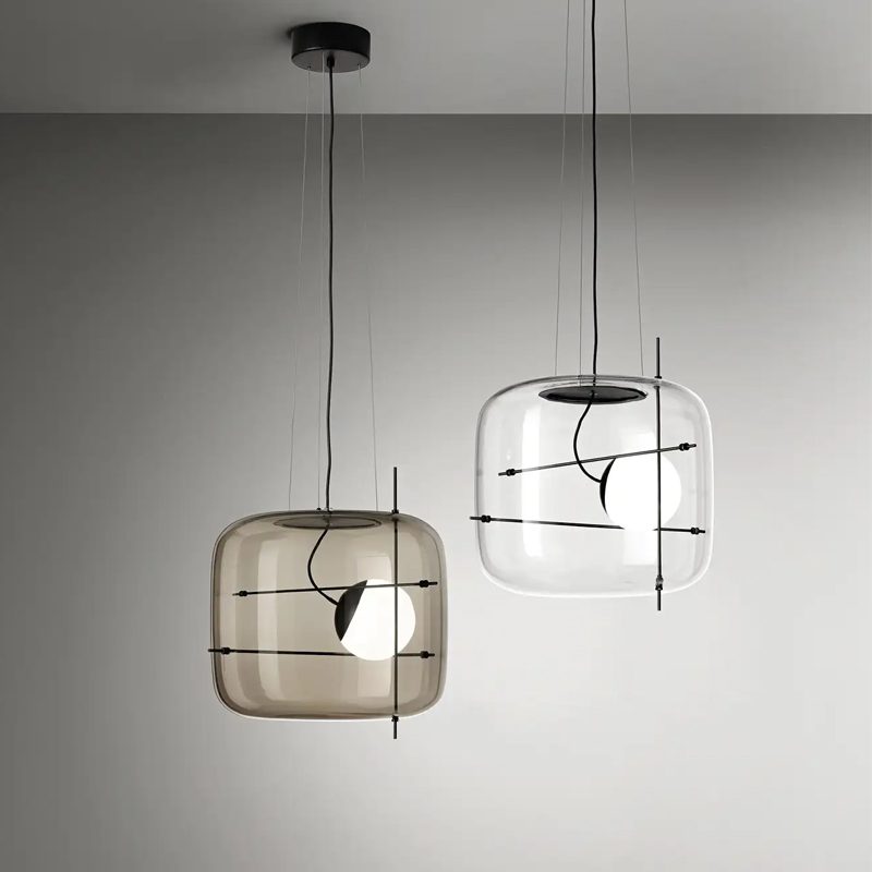 Ivex moderne pendellampe i glas
