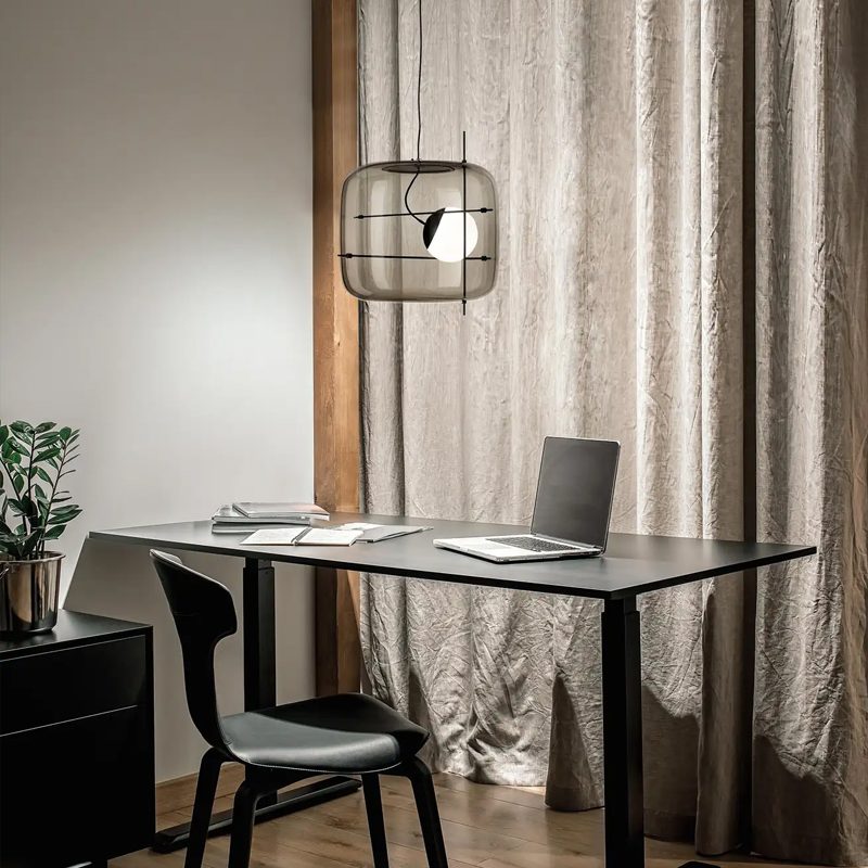 Ivex moderne pendellampe i glas