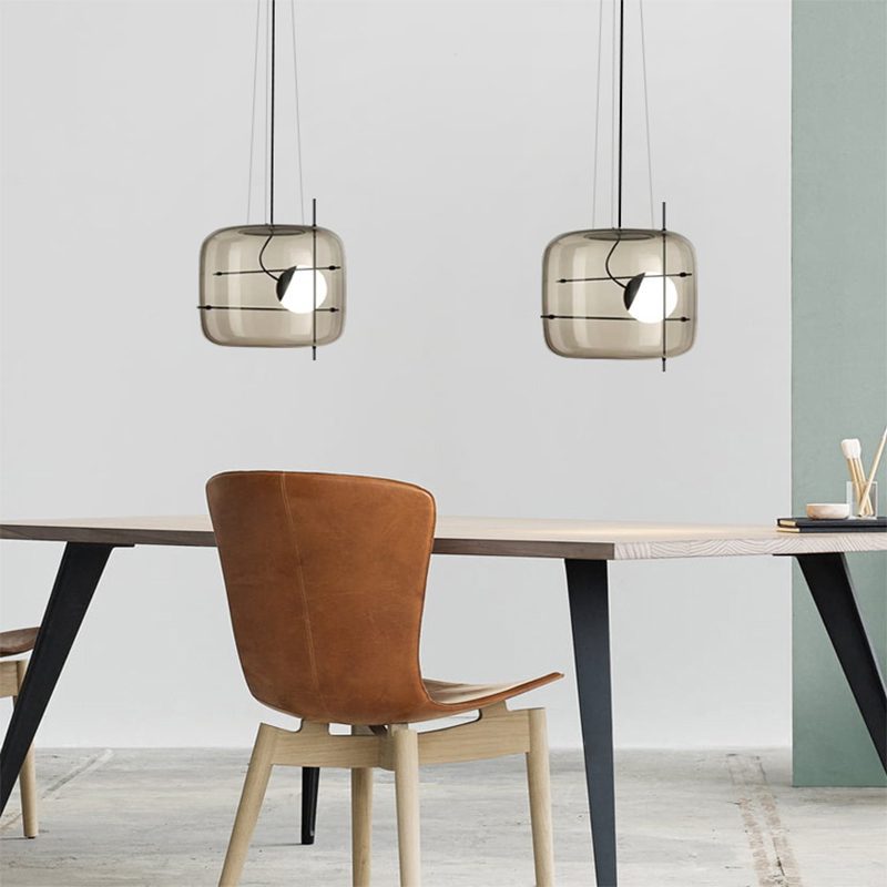 Ivex moderne pendellampe i glas