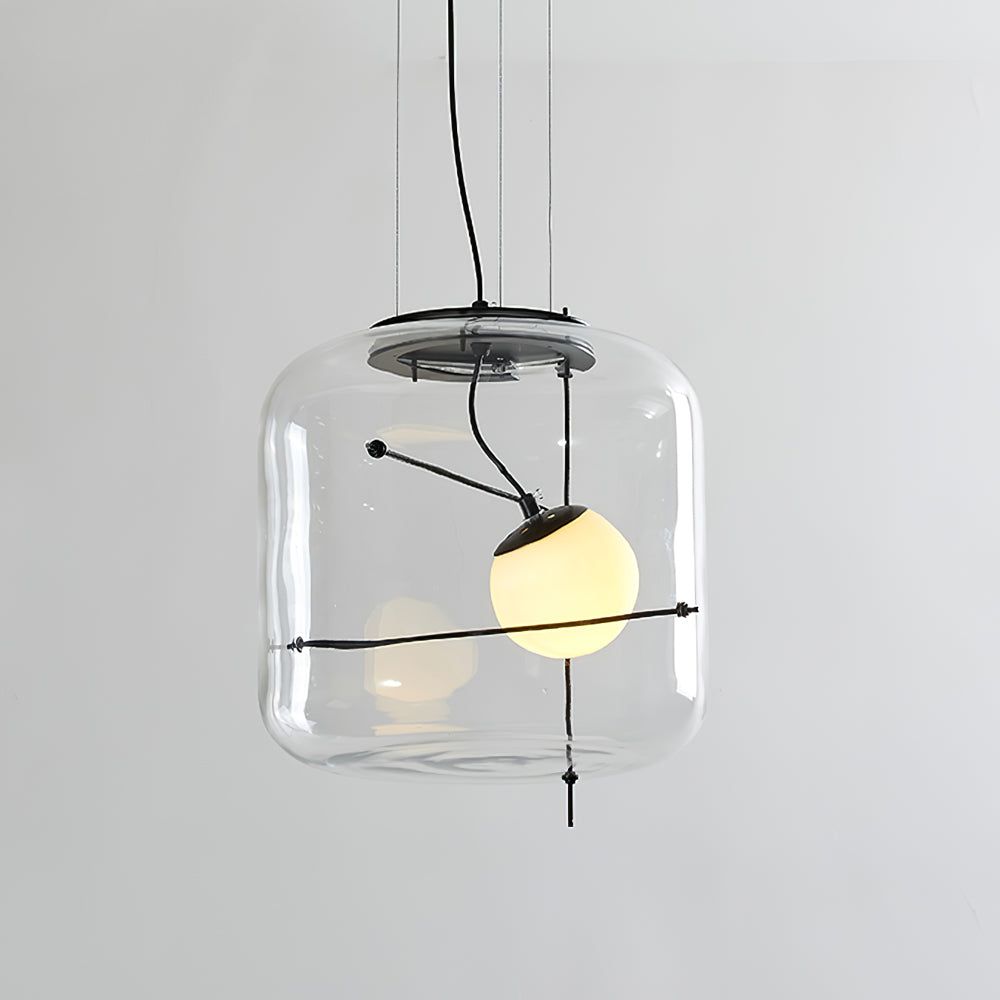 Ivex moderne pendellampe i glas