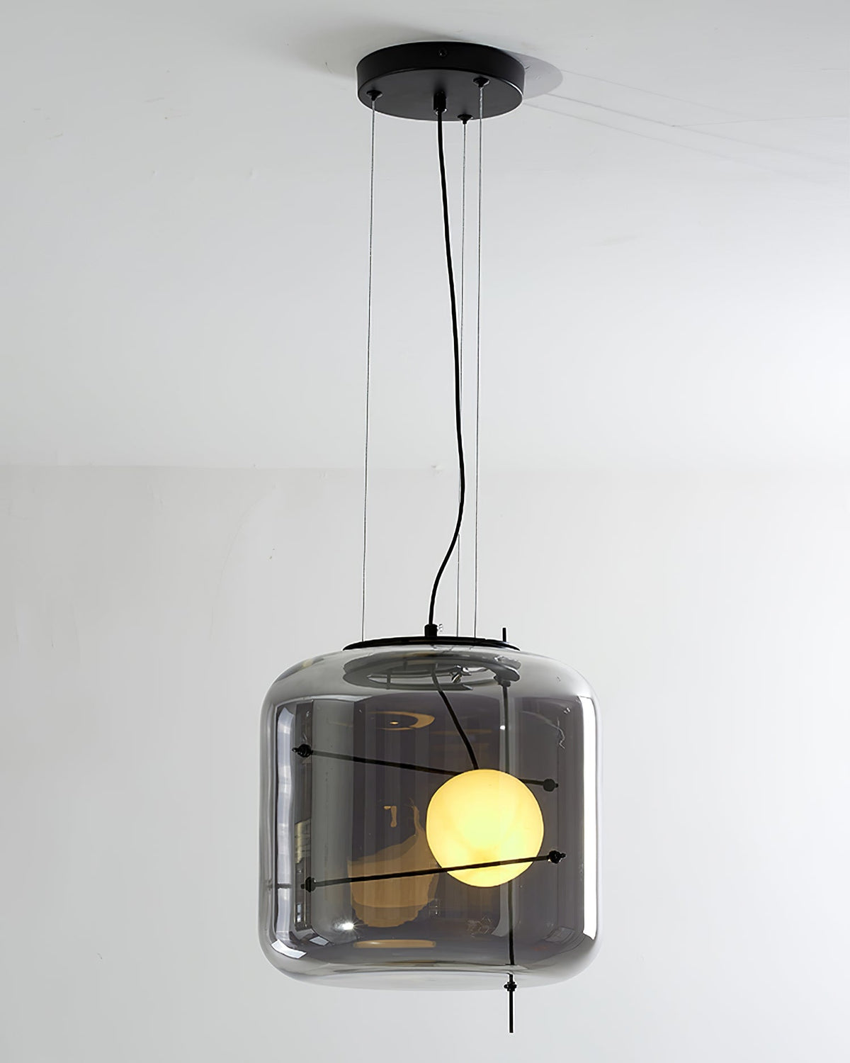 Ivex moderne pendellampe i glas