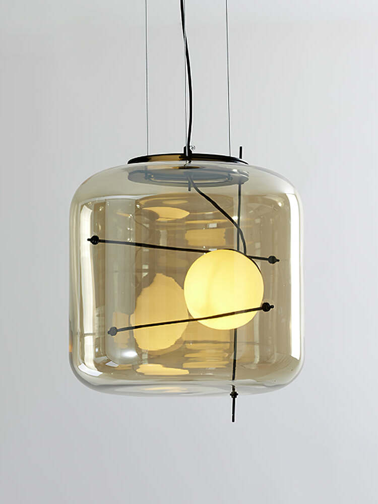 Ivex moderne pendellampe i glas