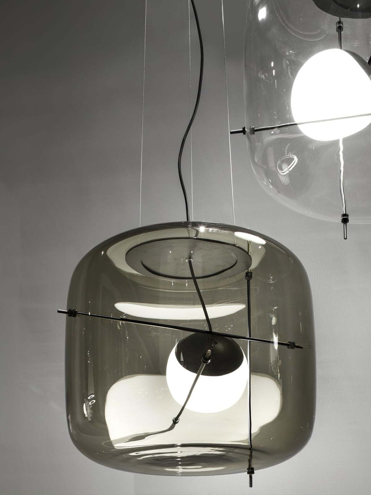 Ivex moderne pendellampe i glas