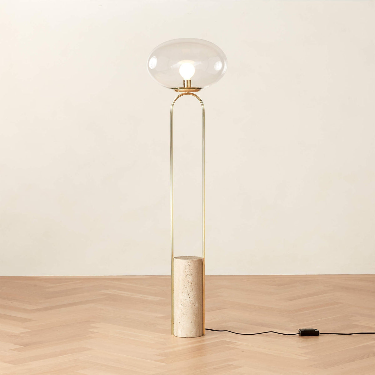 Haloroy-marmorgulvlampe