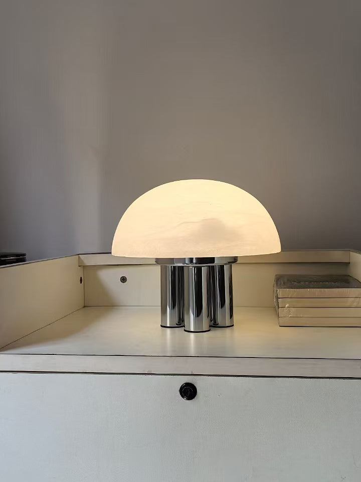 Turbiny-alabastbordlampe