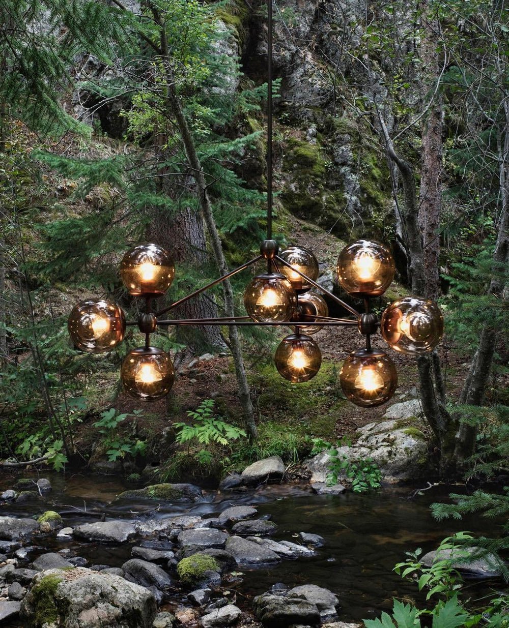 Candeeiro de lustre Possini Euro Gable Modo