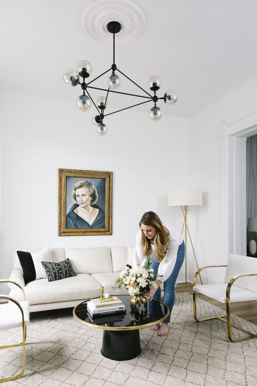 Candeeiro de lustre Possini Euro Gable Modo