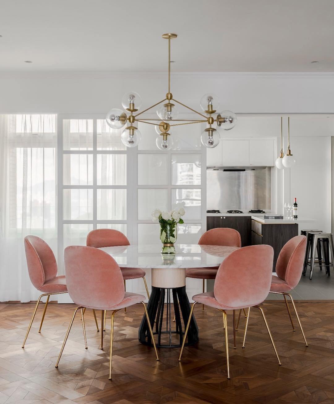 Candeeiro de lustre Possini Euro Gable Modo