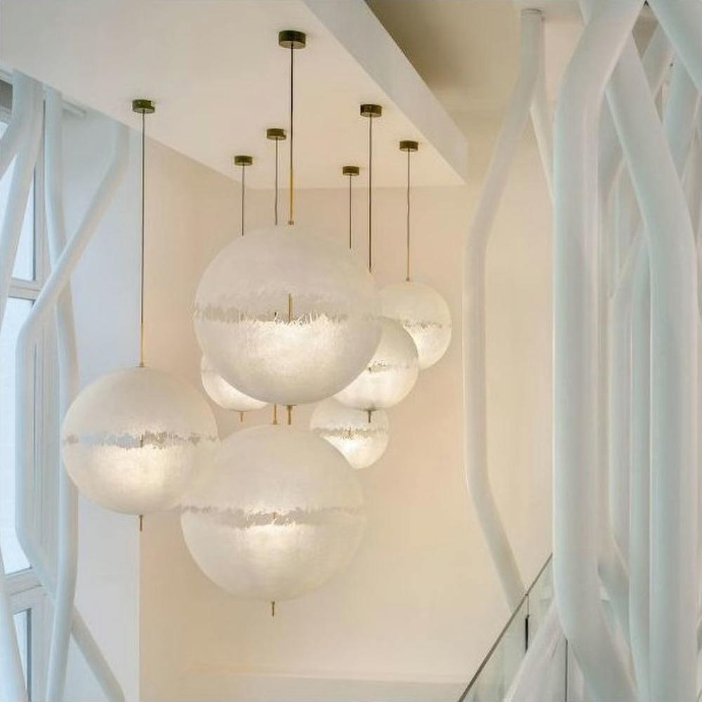 Luminária suspensa futurista Sel