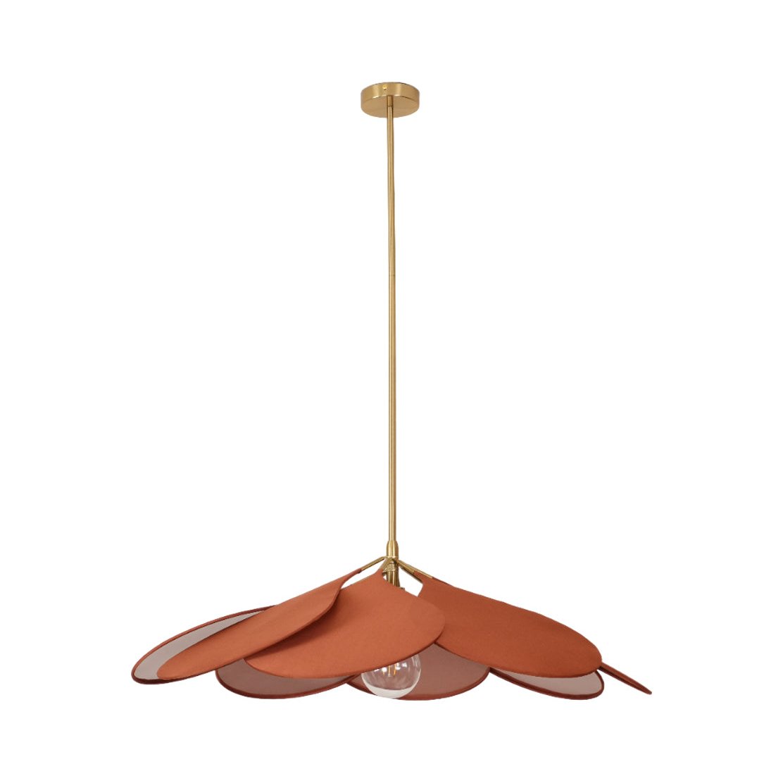 Dax naturinspireret pendellampe i stof