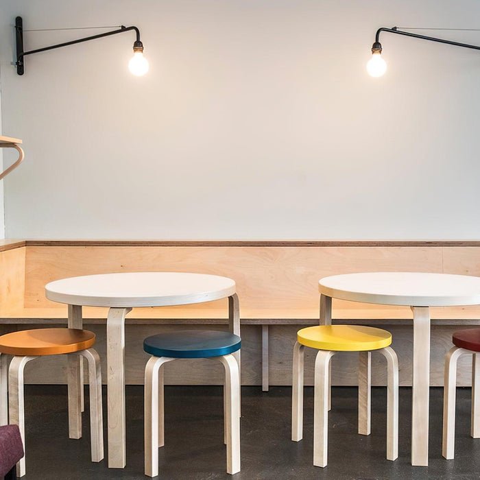 Blu moderne minimalistisk væglampe