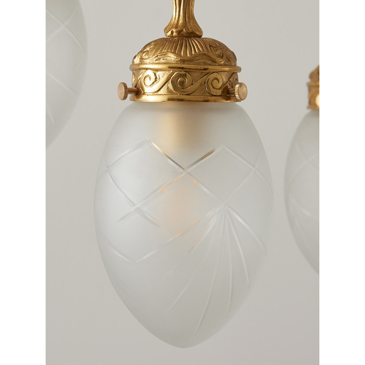 Quezal Chandelier