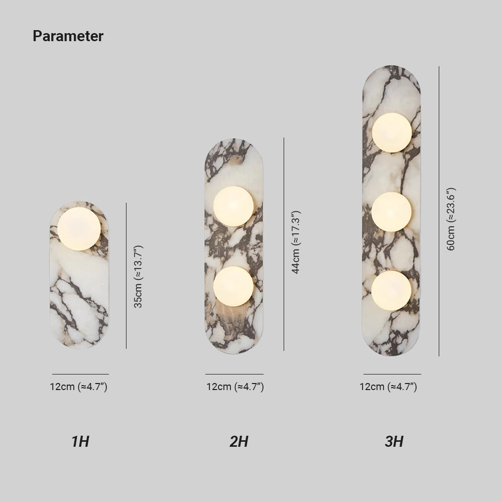 Domil Marble Wall Lamp