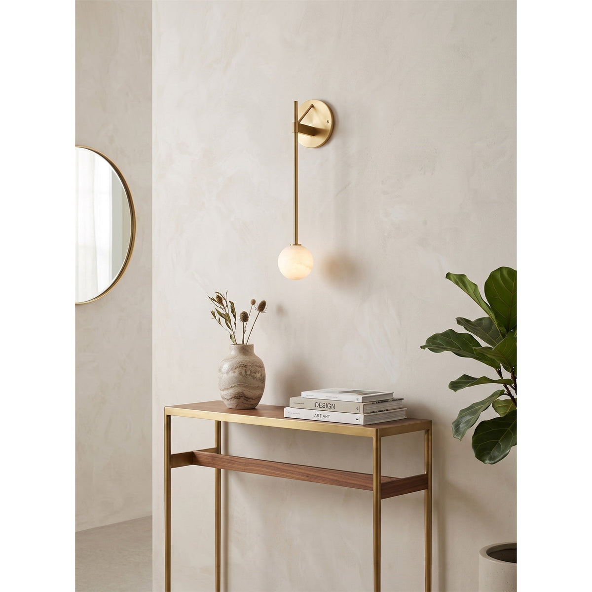 Calorine vägglampa