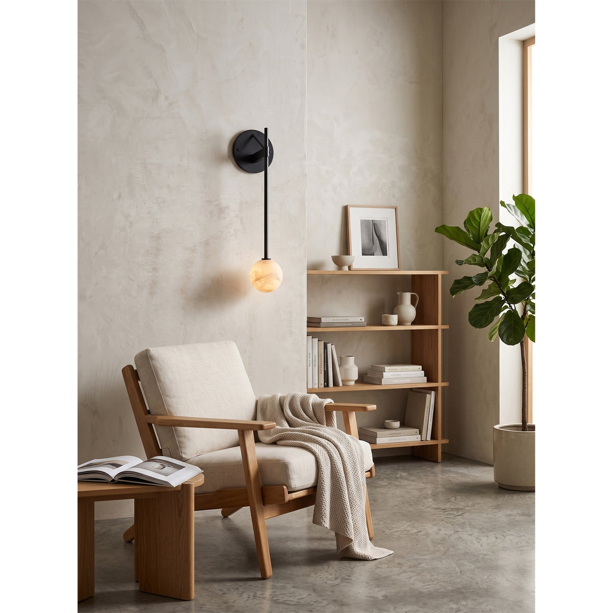 Calorine vägglampa