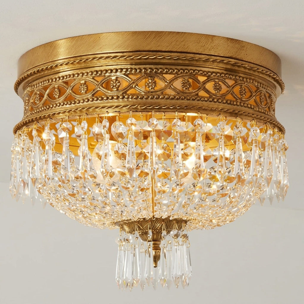 Quenmere loftslampe med plan montering