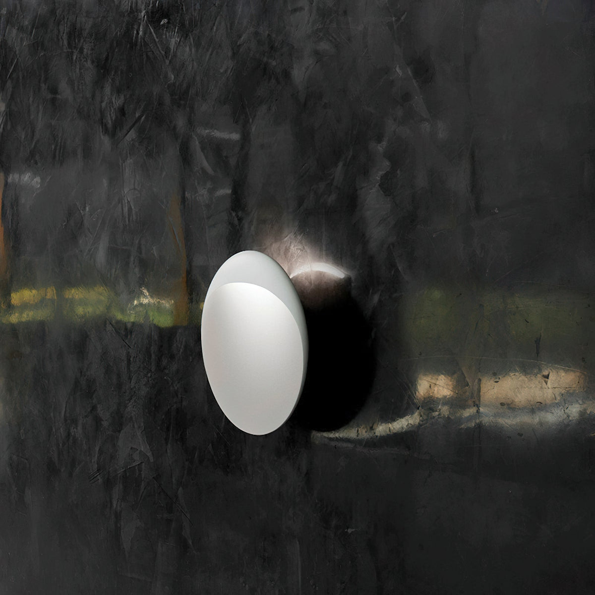 Flindt rund vägglampa
