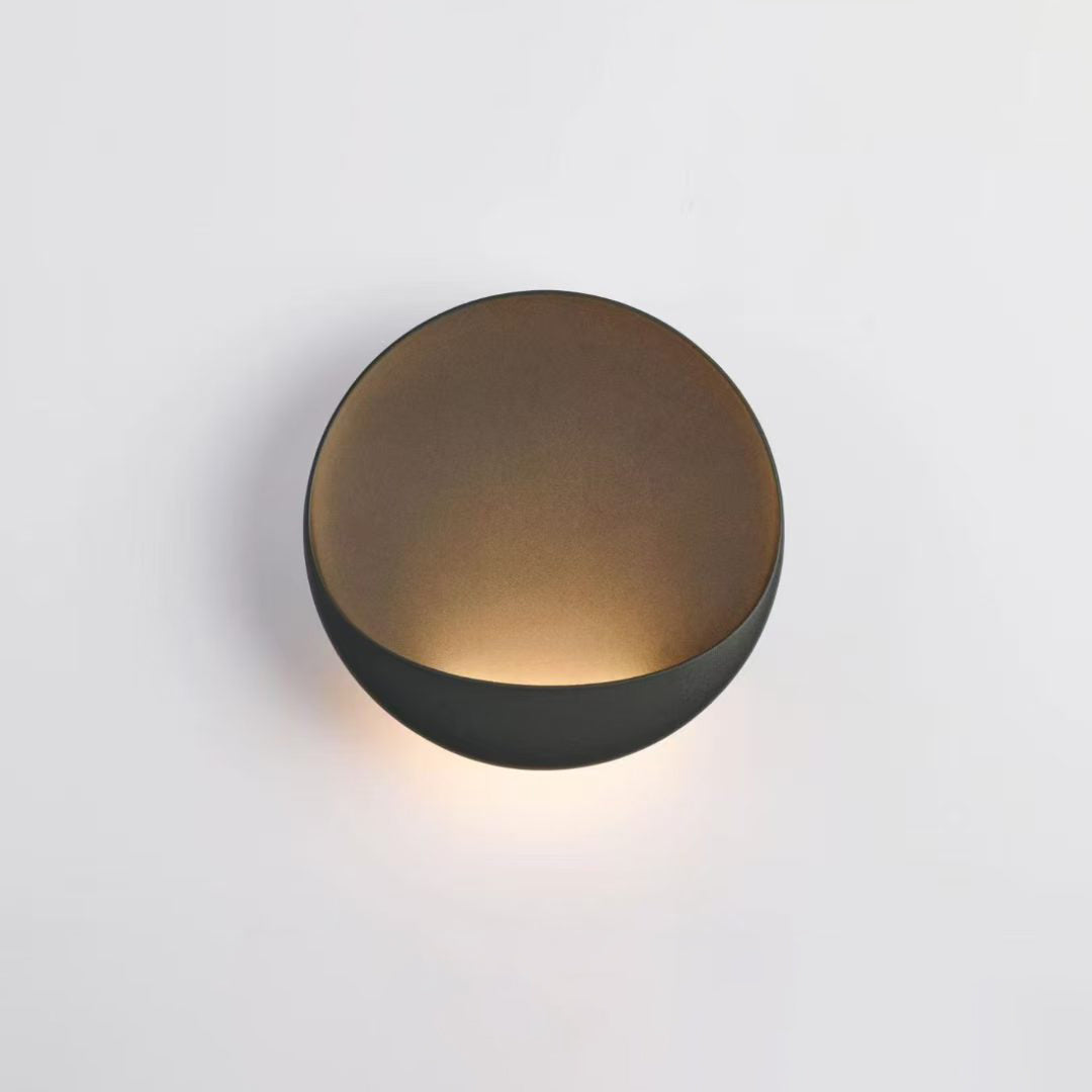 Flindt rund vägglampa
