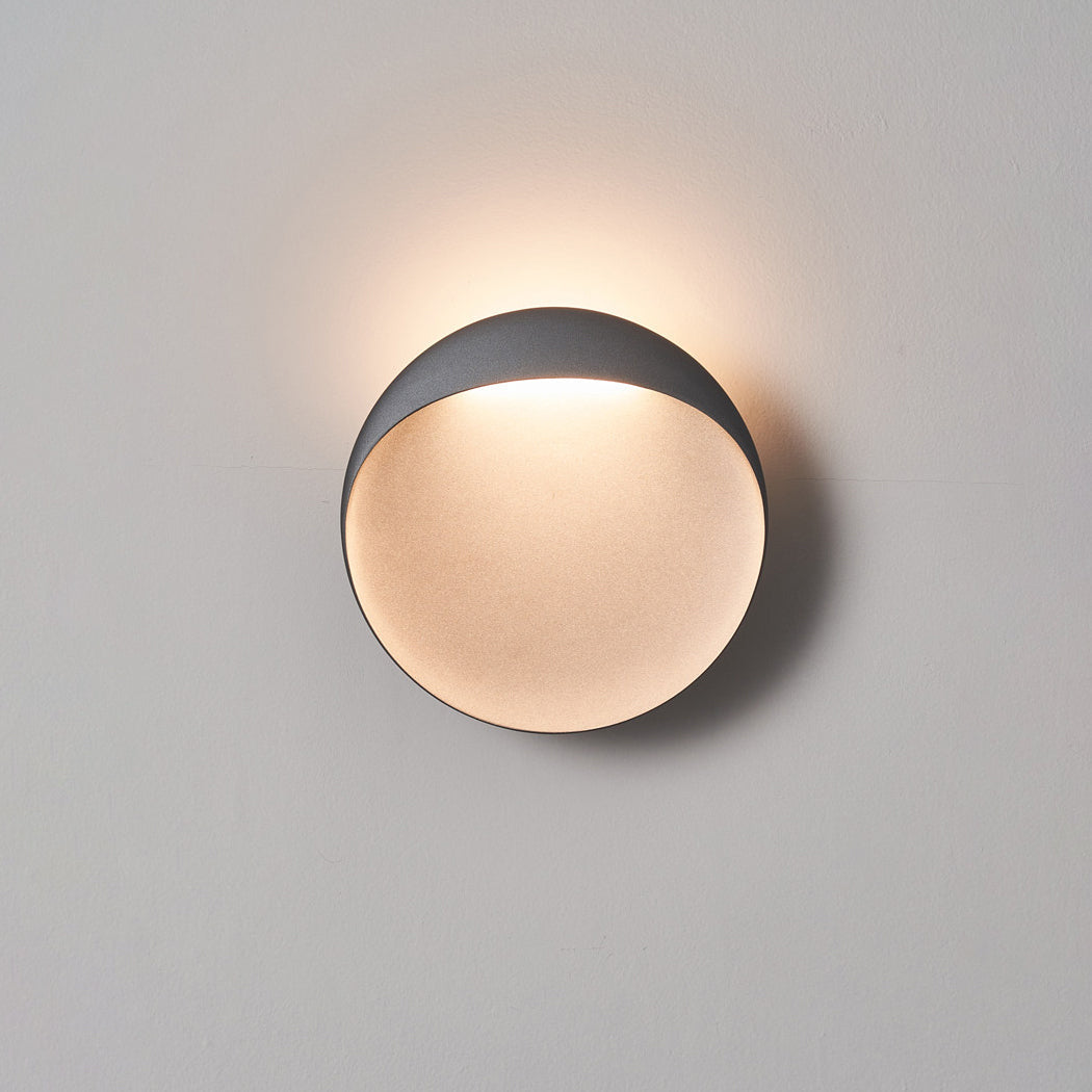 Flindt rund vägglampa