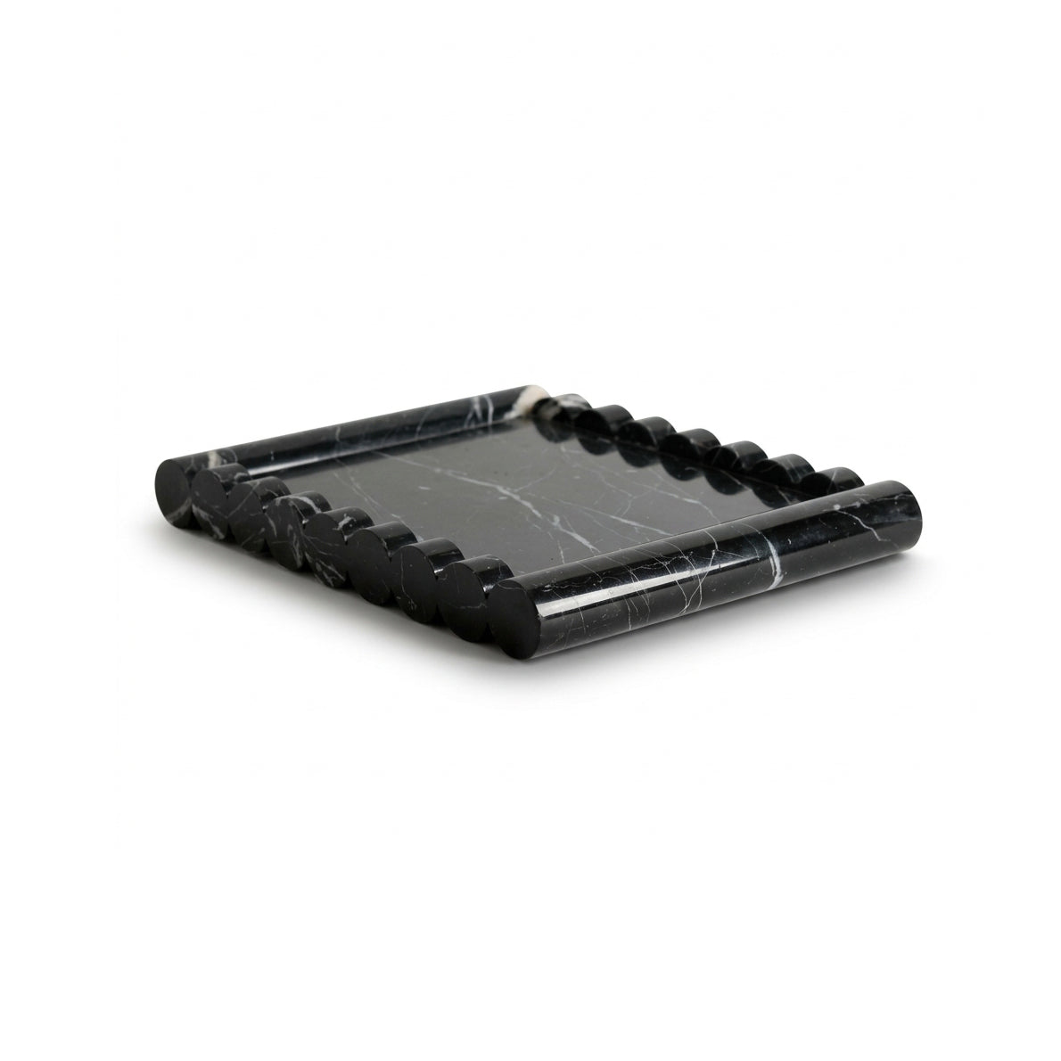 Tabuleiro Wave de mármore Casterhurst