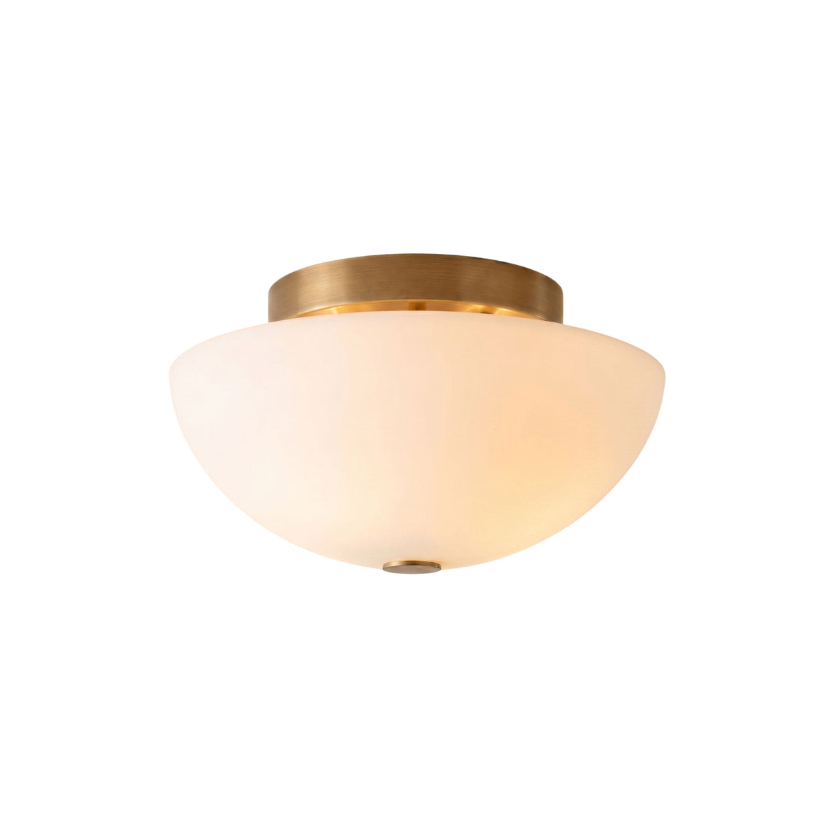Rivirelle-kuppelformet flush-loftslampe