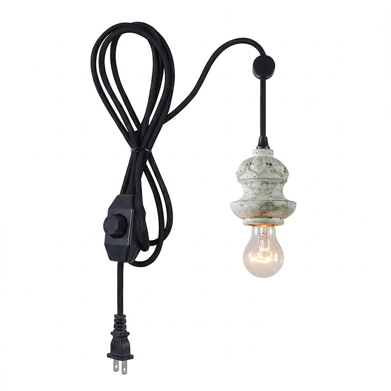 Vornel-trælampe med ledning