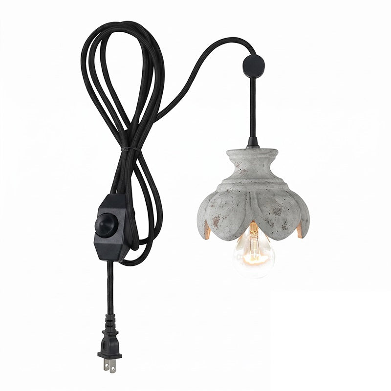 Vornel-trælampe med ledning