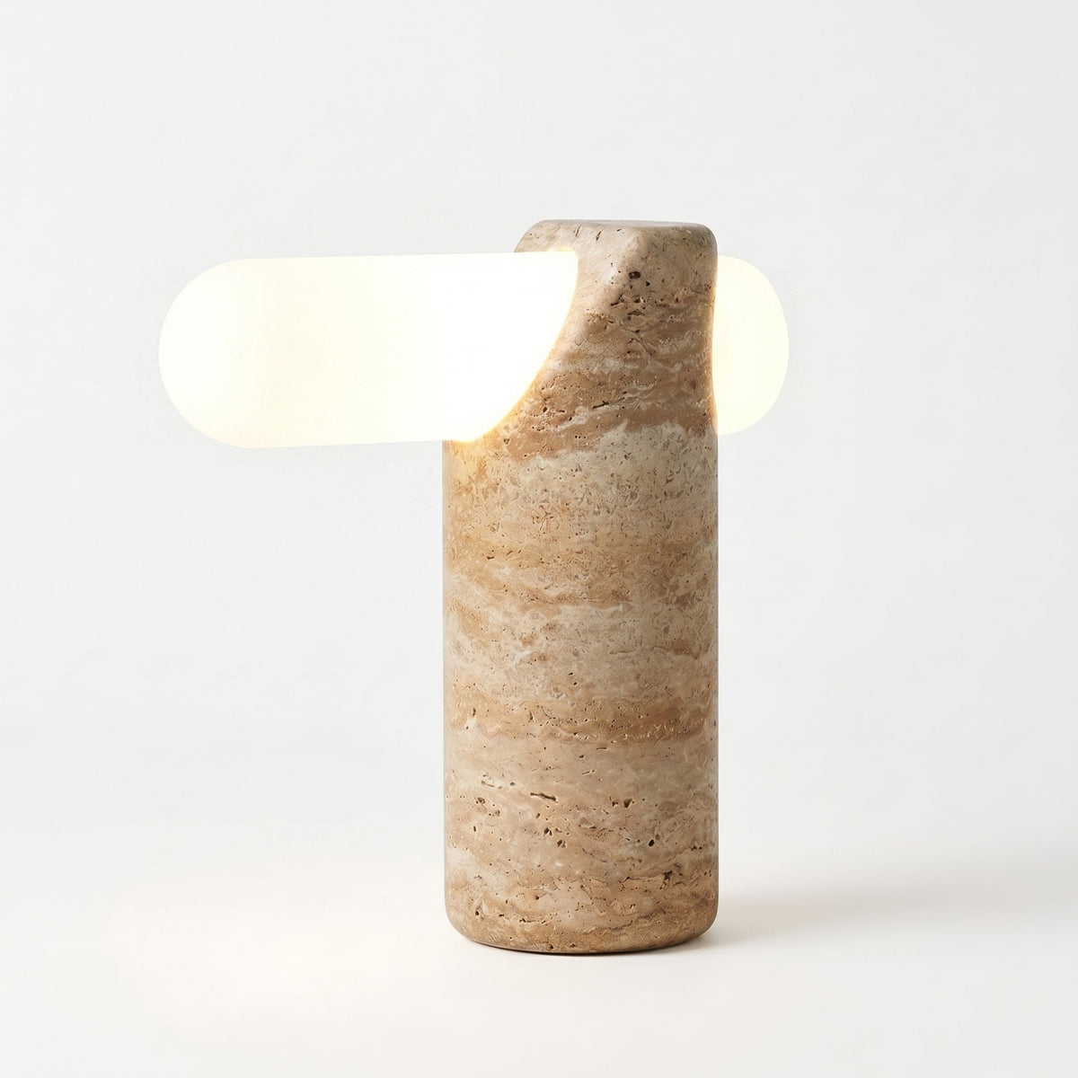 Marwen-travertinbordlampe