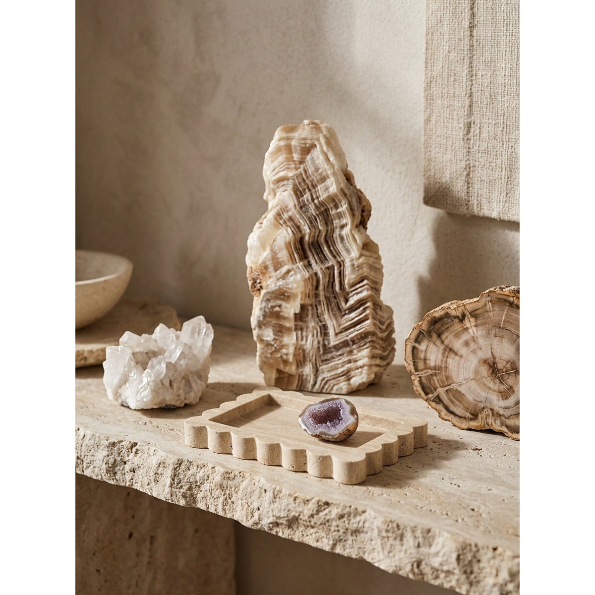 Tabuleiro de pedra para objetos Brisford