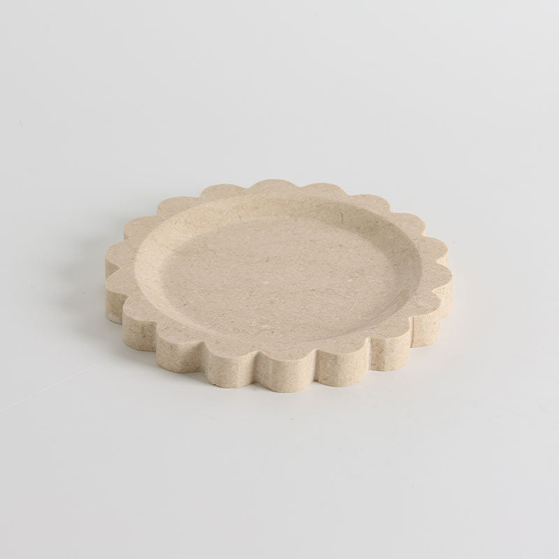 Wexhurst-scallop-reunainen kivitarjotin