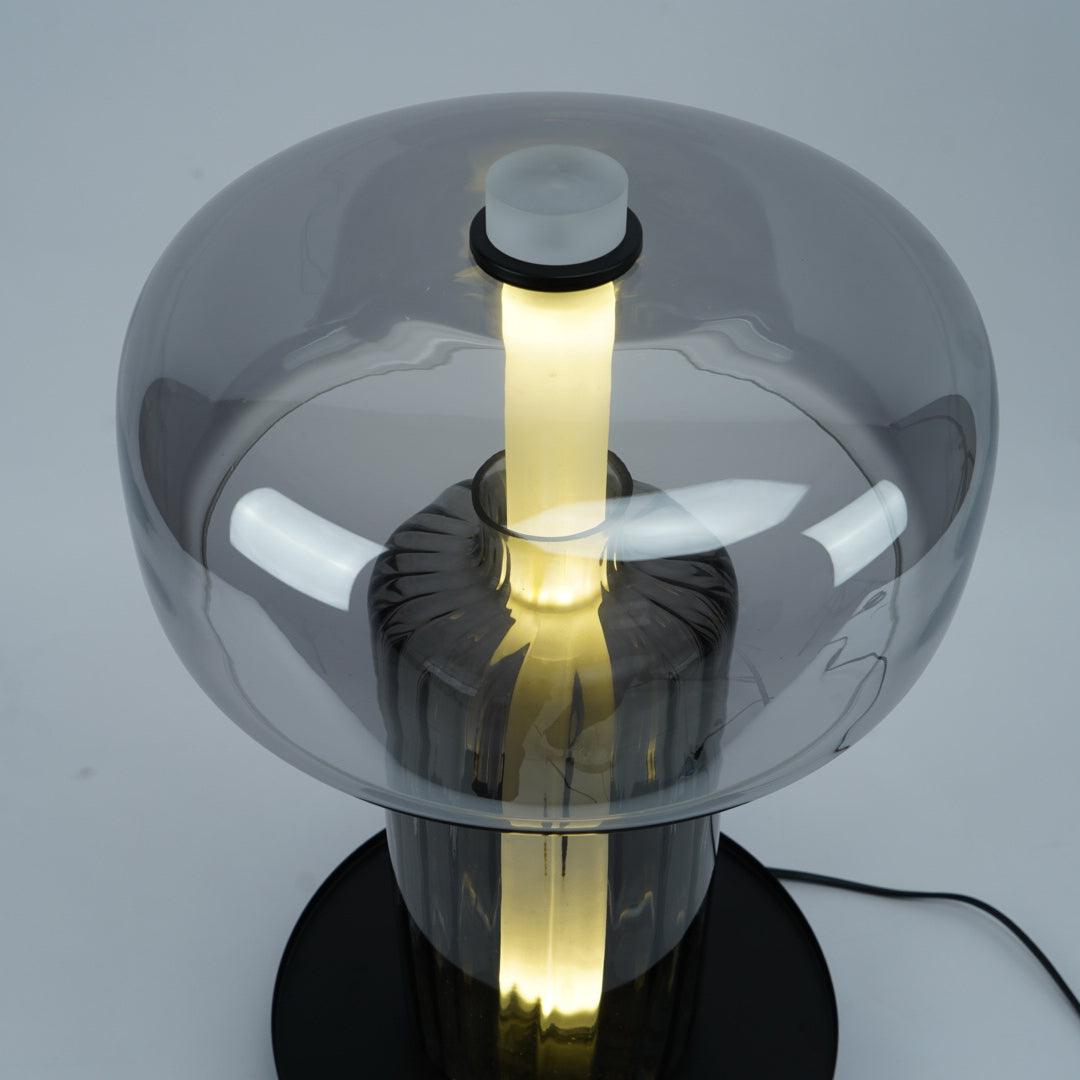 Svora modern bordslampa i glas