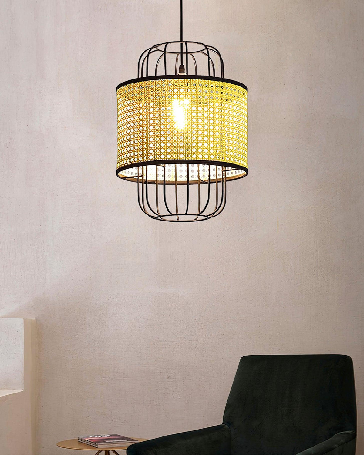Lven Premium kunstpendel i rattan