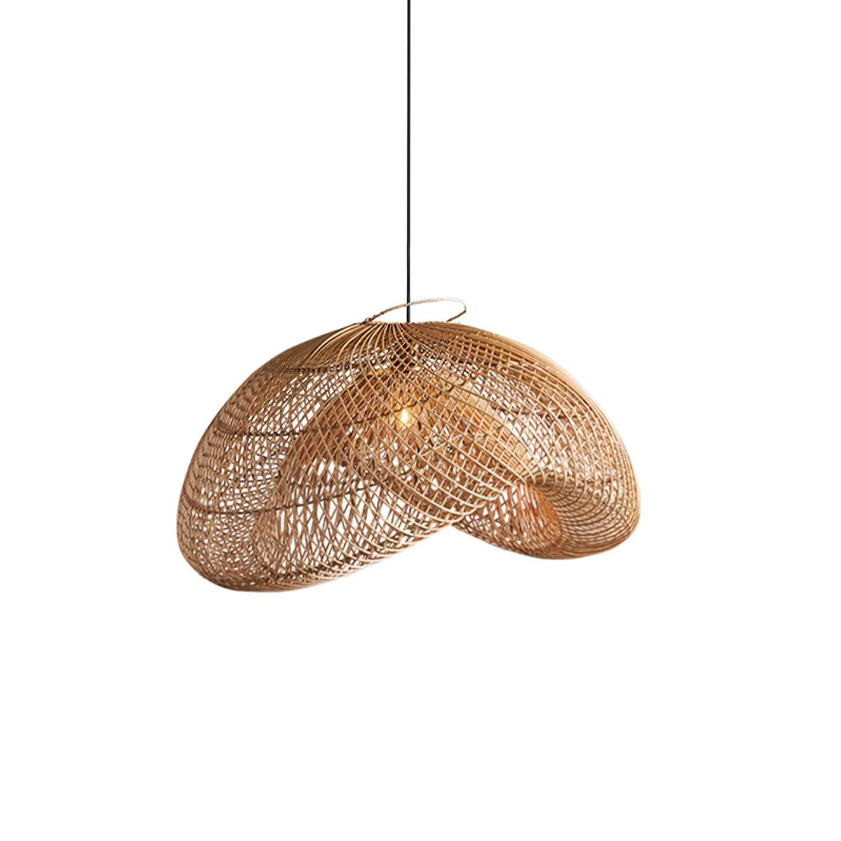 Averon vintage pendellampe i rattan