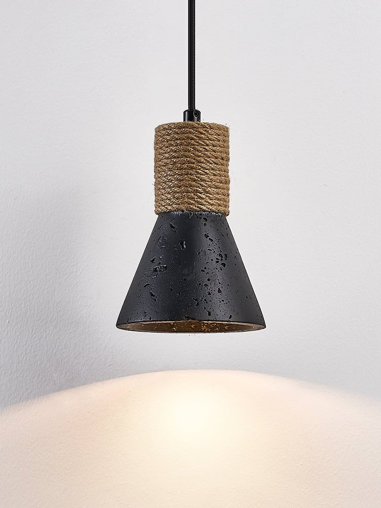 Ravena Rope Cone-pendellampa