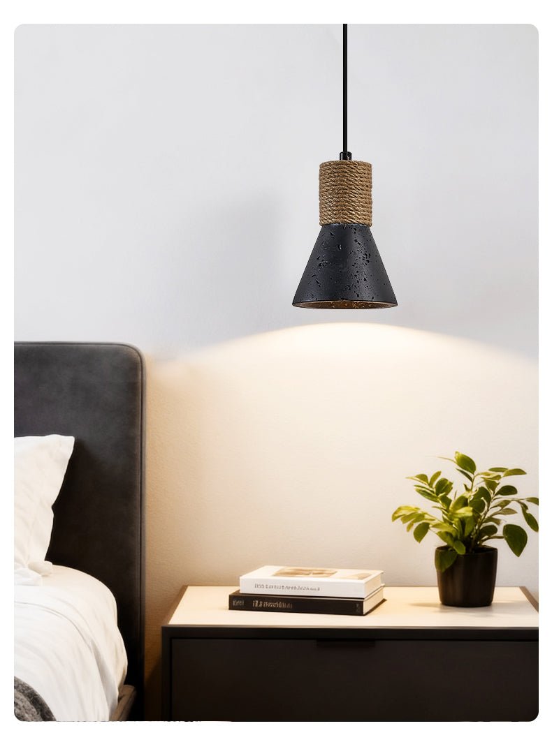Ravena Rope Cone-pendellampa
