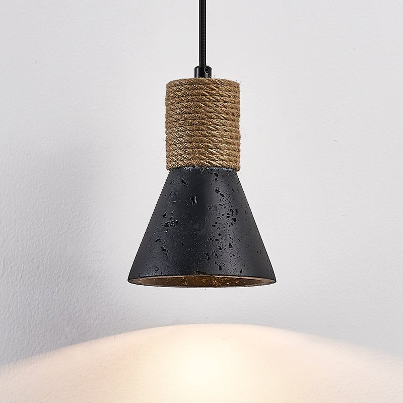 Ravena Rope Cone-pendellampa