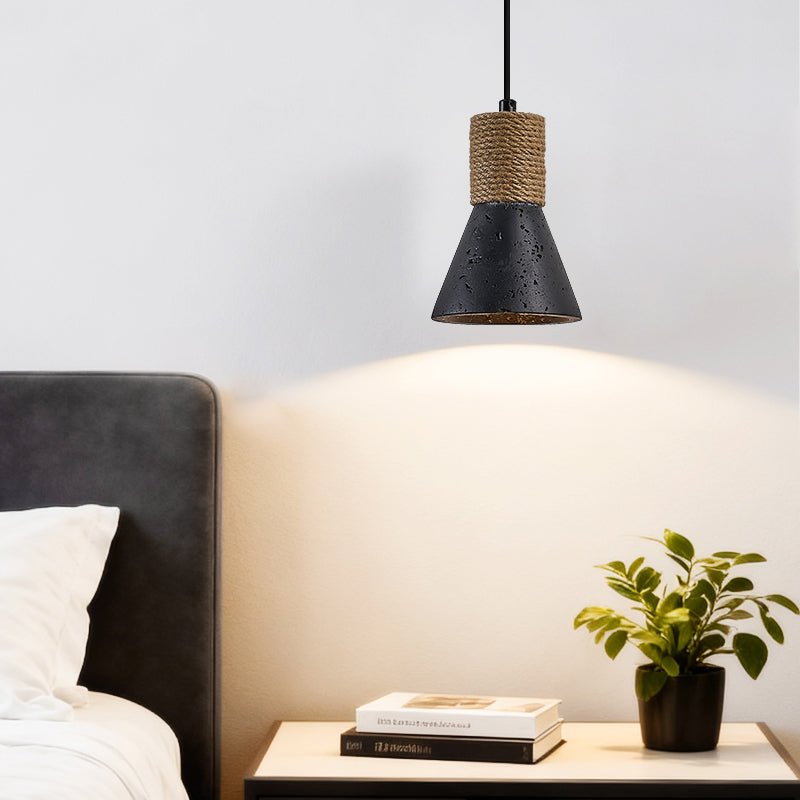 Ravena Rope Cone-pendellampa