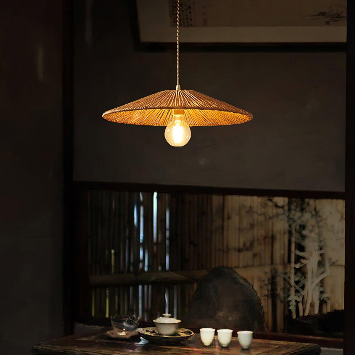 Nest-pendellampe