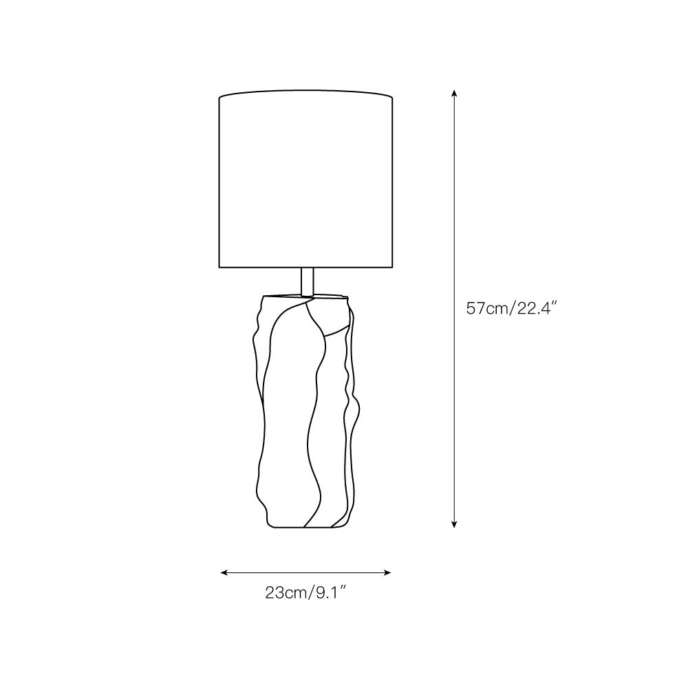 Cotia-marmorbordlampe