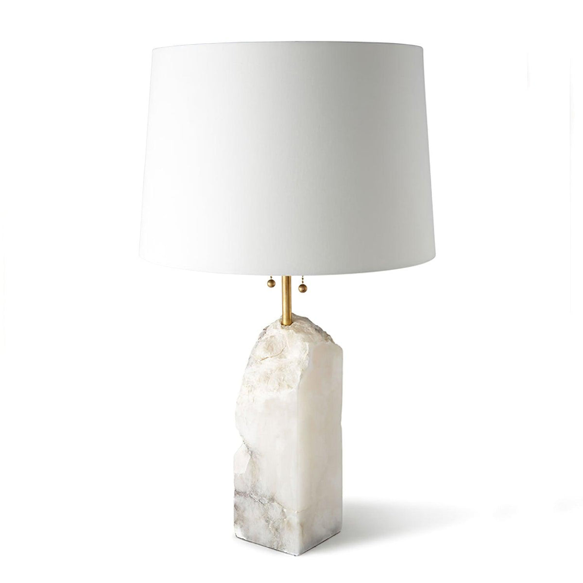 Candeeiro de mesa minimalista em alabastro Gaveth