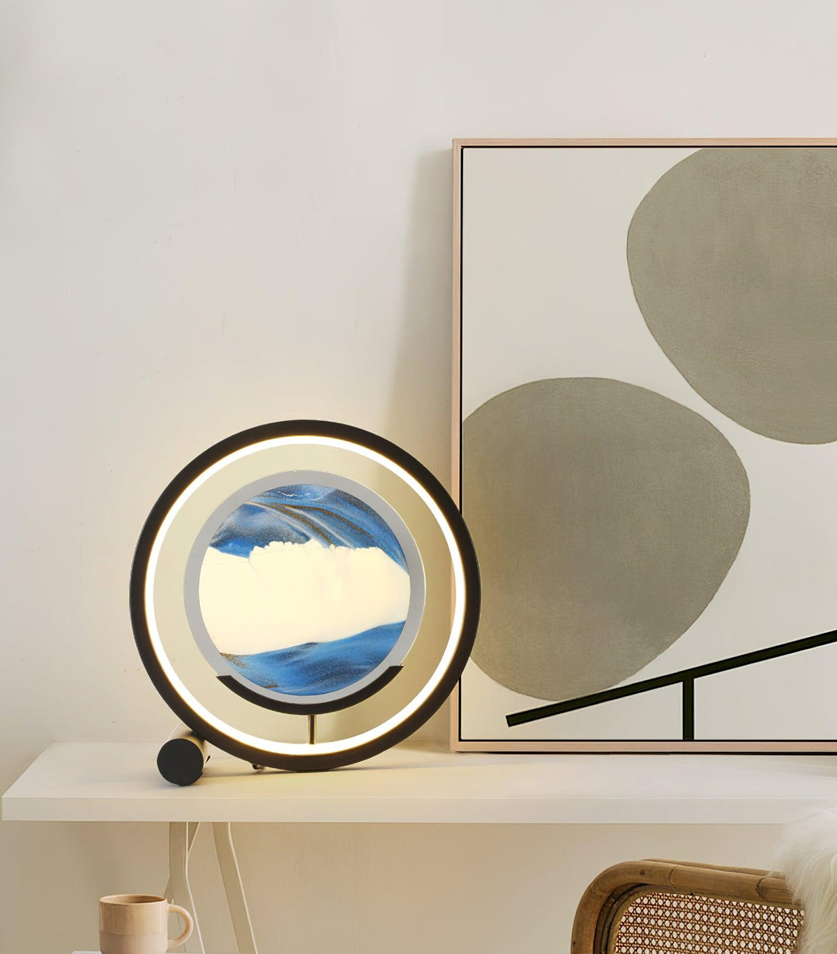Ciririra abstrakt bordlampe