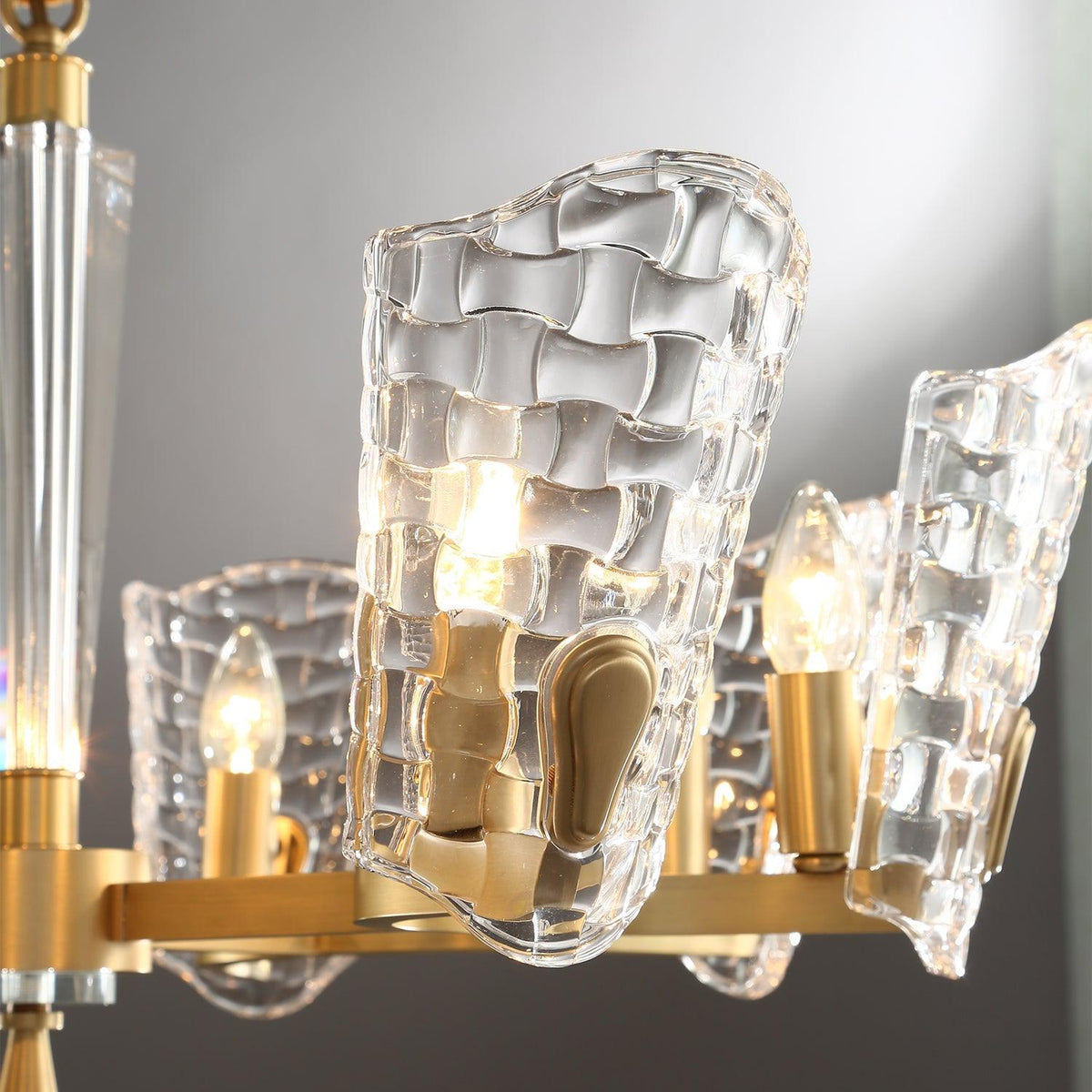 Candeeiro de teto em latão de luxo Radiant
