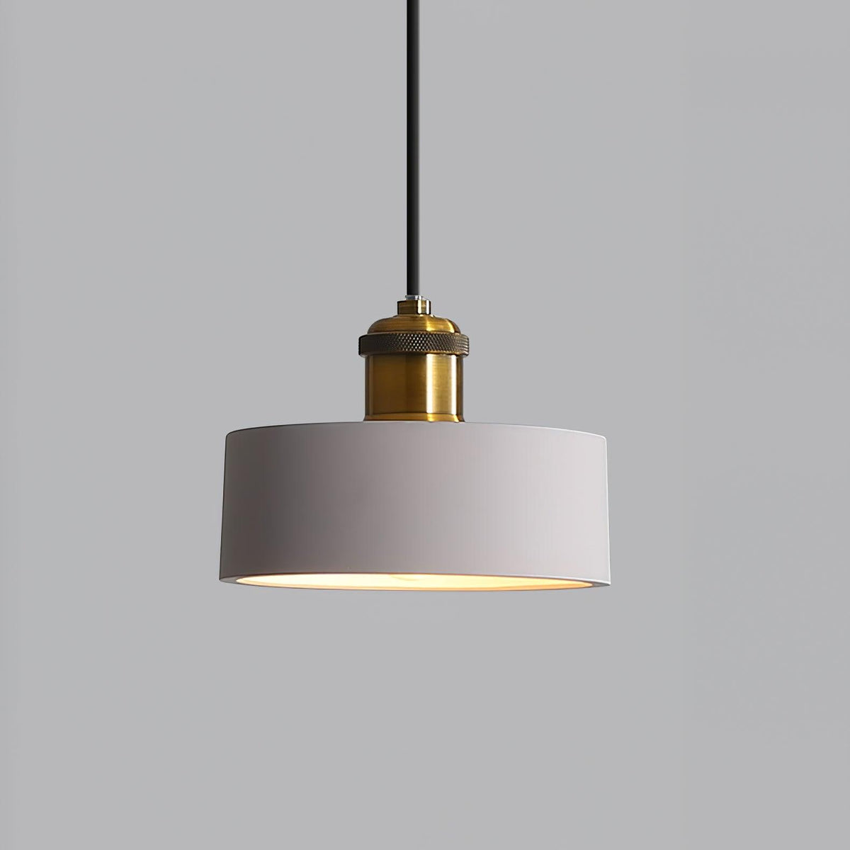 Trio industriel pendellampe i harpiks