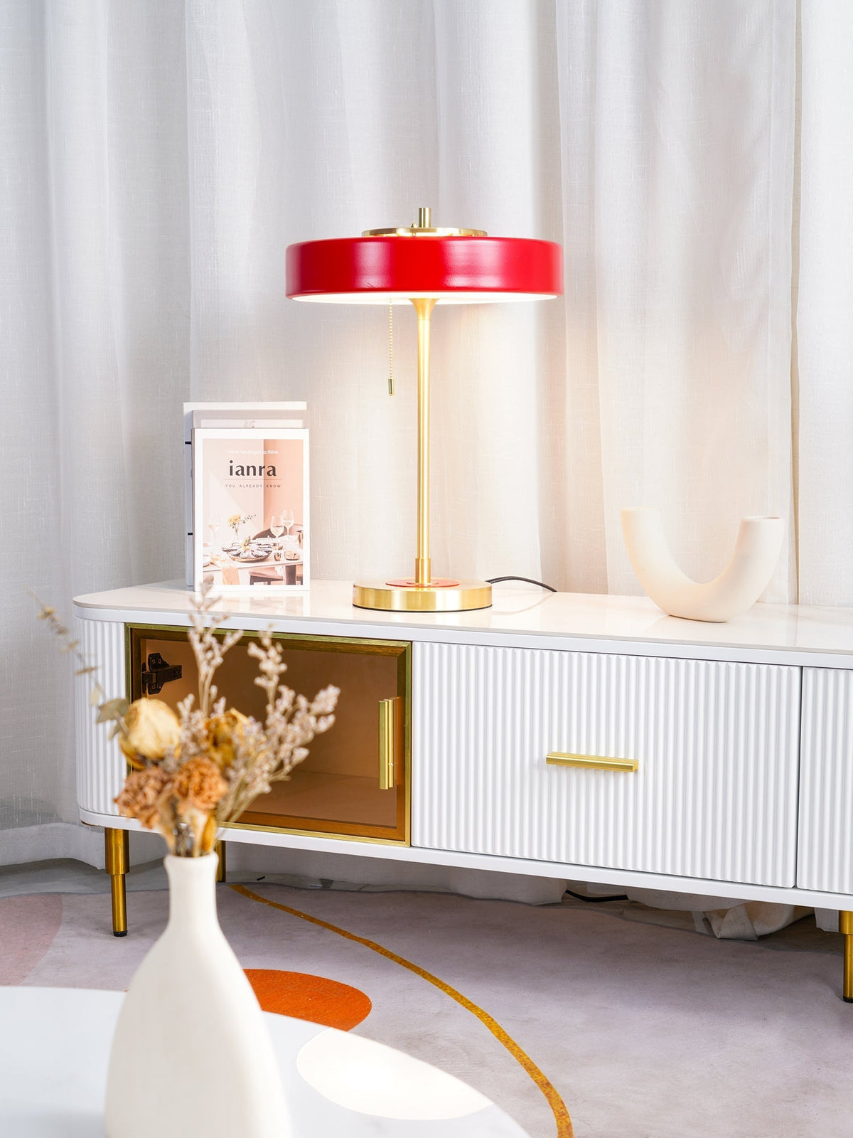 Paula moderne bordlampe
