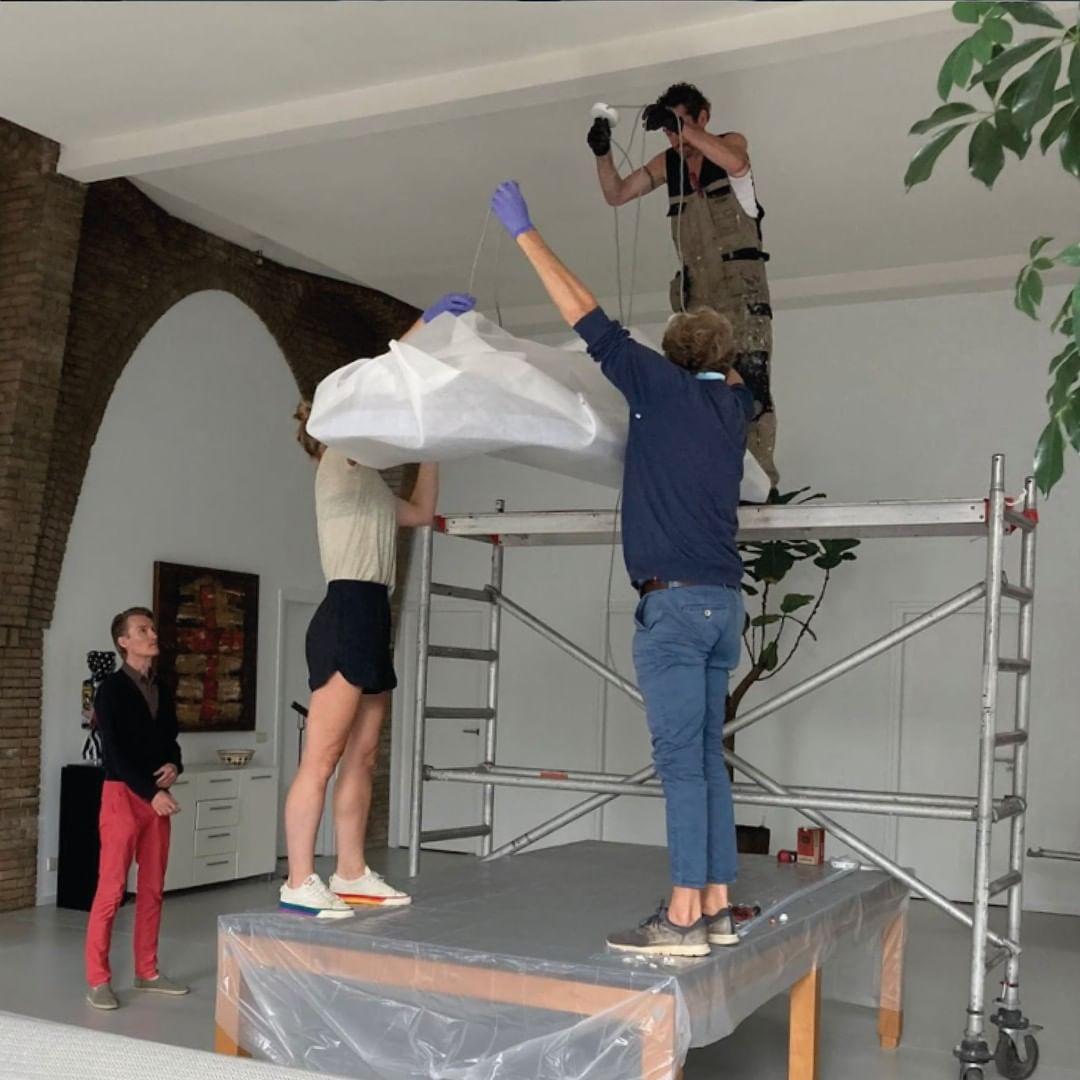 Lisken nordiske kunstneriske pendellamper i resin