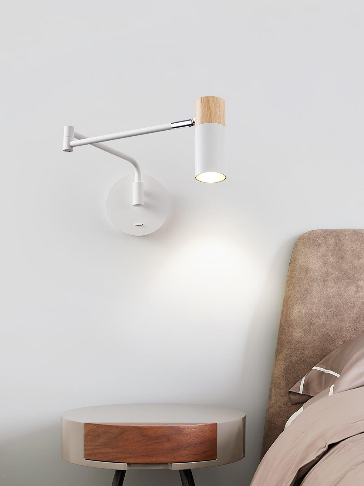 Candeeiro de parede Norarina Premium Elegance com braço