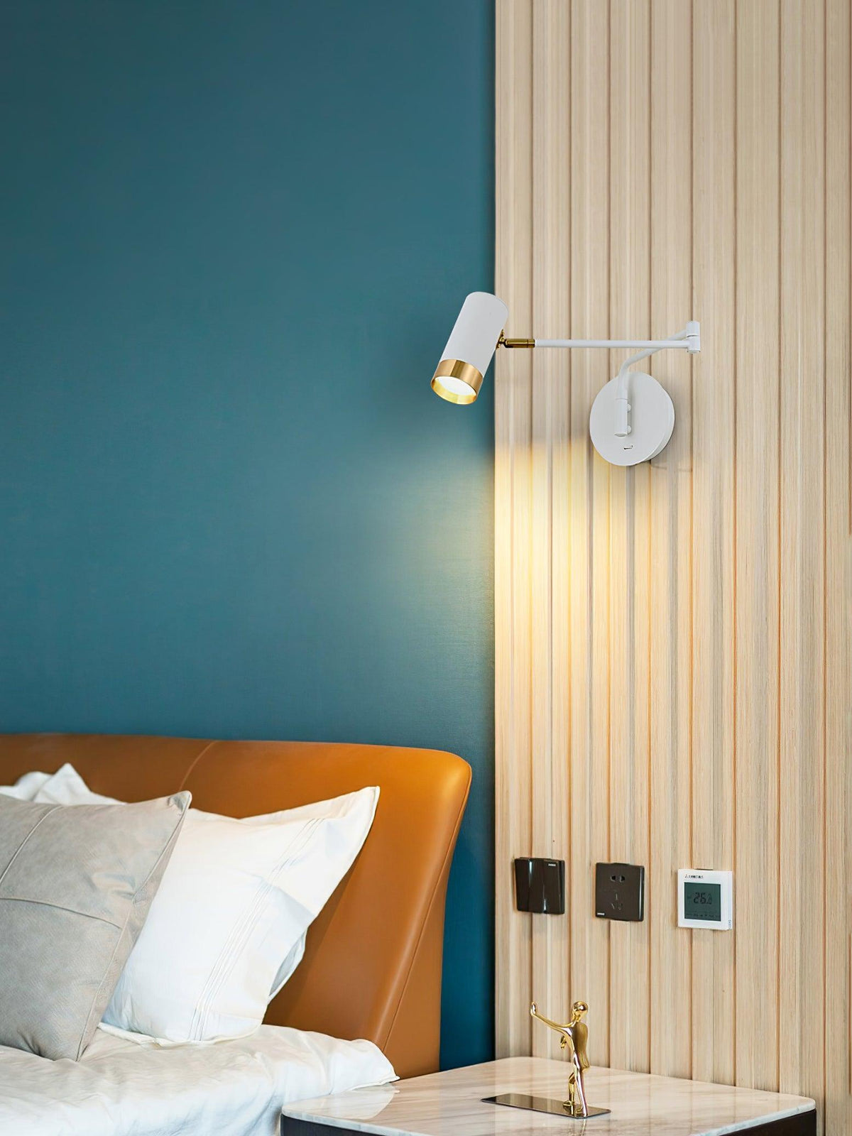Candeeiro de parede Norarina Premium Elegance com braço