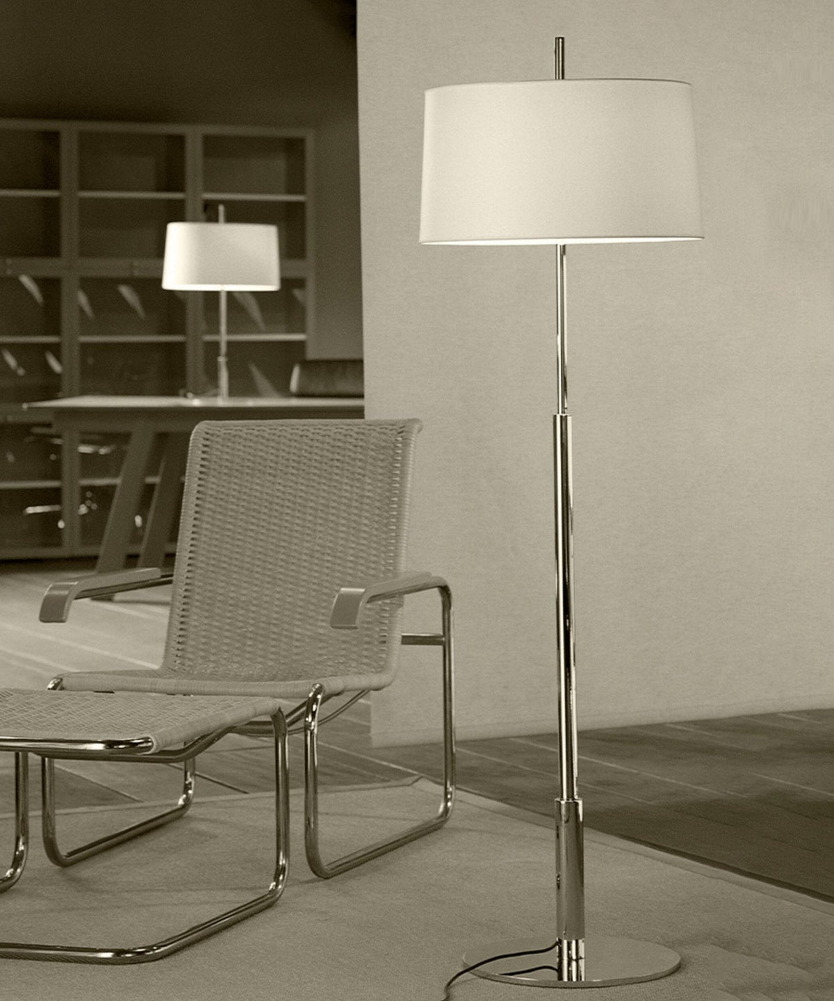 Brooks minimalistisk gulvlampe