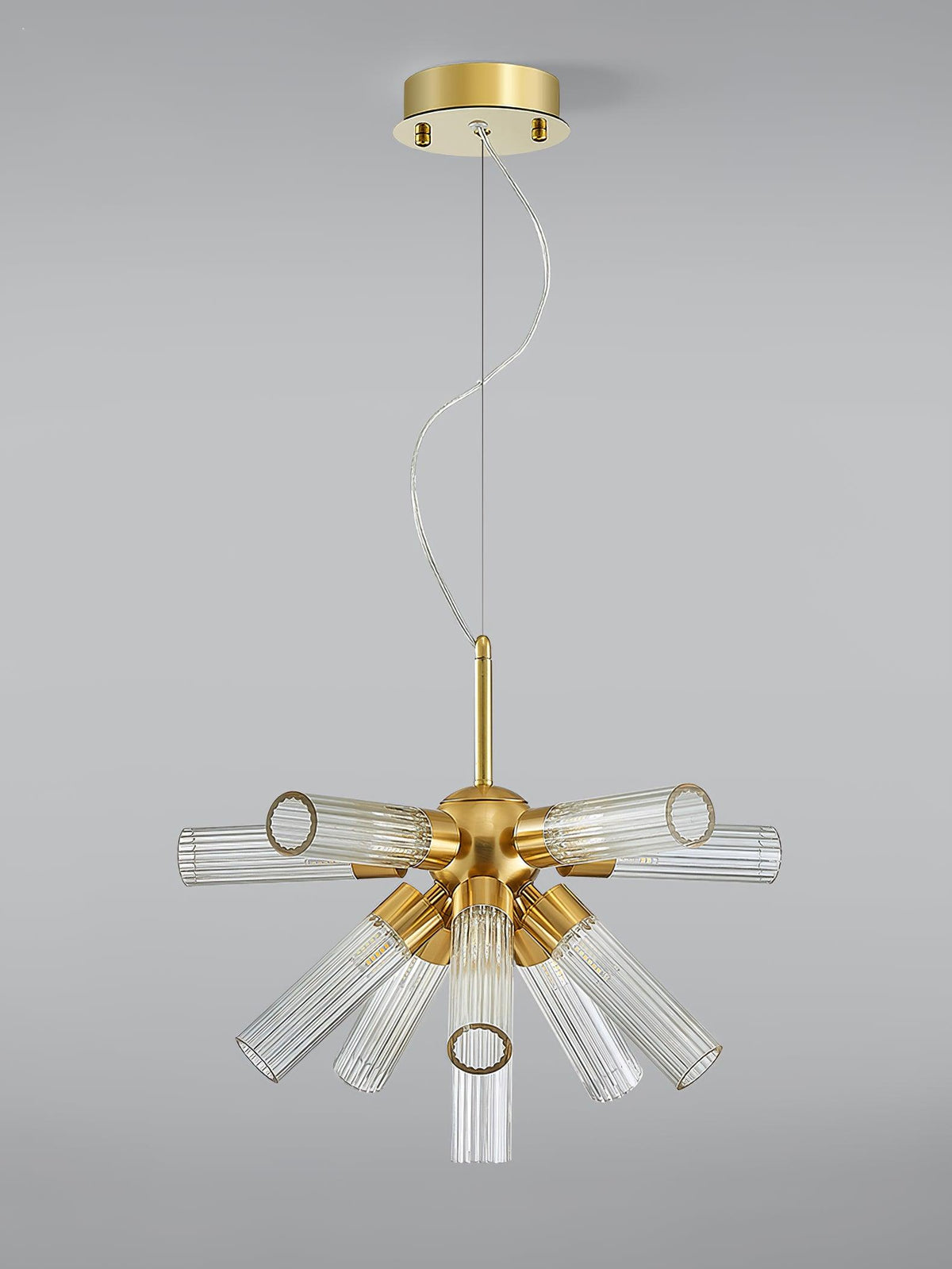 Ringold postmodern lyxig Sputnik-krona