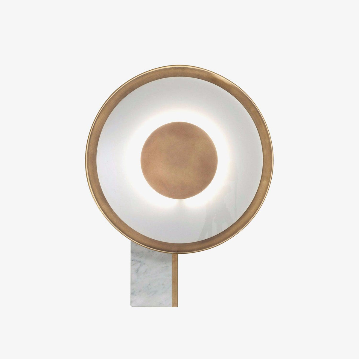 Candeeiro de mesa Tessain em mármore, minimalista